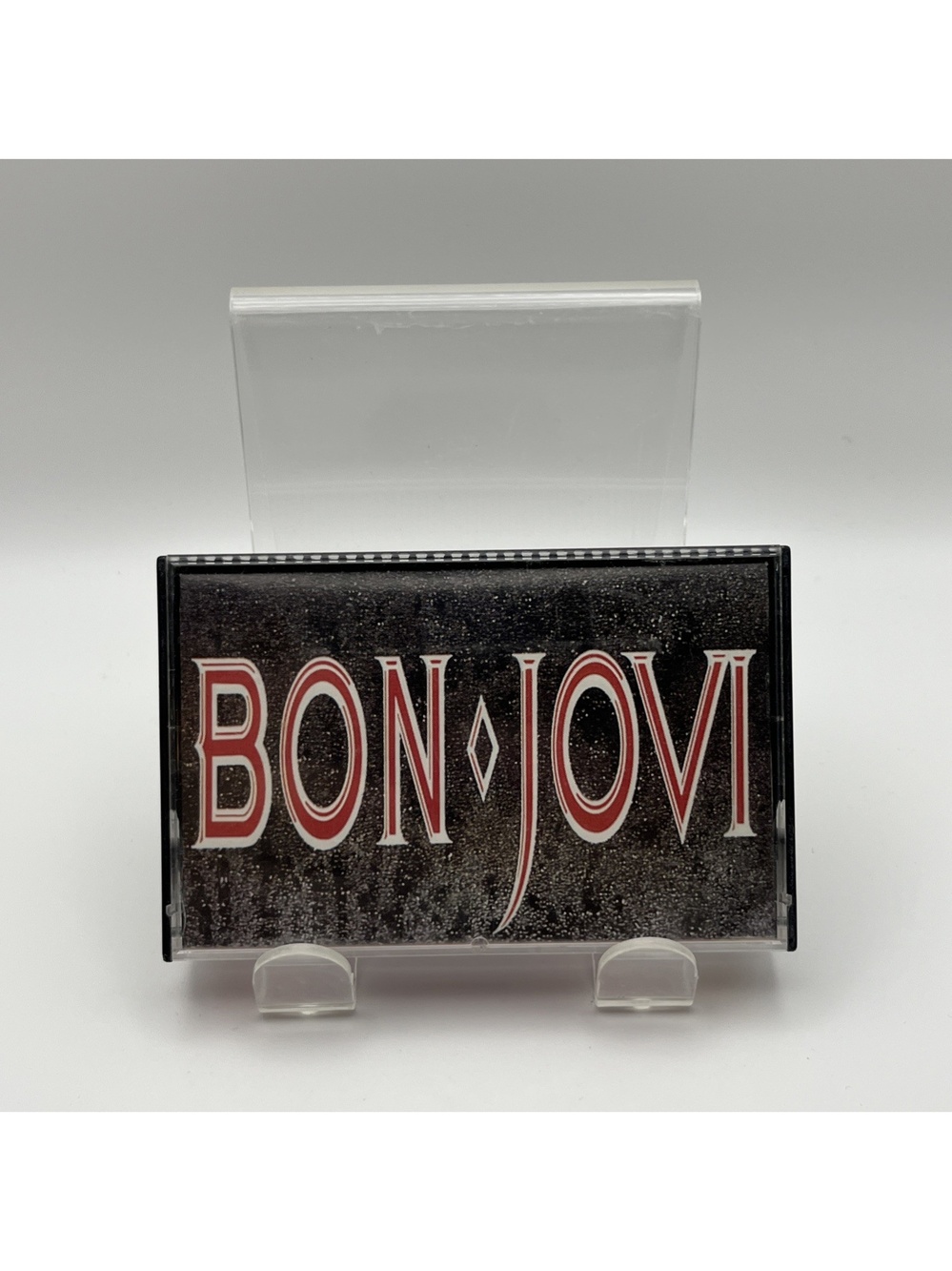 BON JOVI audio CASSETTE TAPE SLIPPERY WHEN WET Canada 1987 - Tested Working